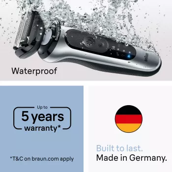 Sähköparranajokone BRAUN Series 6 62-B1200S märkä & kuiva integroidulla partatrimmerillä