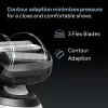 Sähköparranajokone BRAUN Series 6 62-B1200S märkä & kuiva integroidulla partatrimmerillä