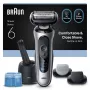 Braun Series 6 62-S7650cc hopea - kalvorasvari Li-Ion-akulla