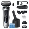 Braun Series 6 62-S7650cc hopea - kalvorasvari Li-Ion-akulla