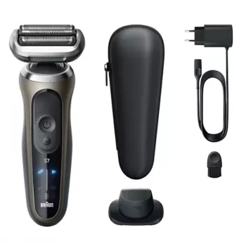 Braun Series 7 72-C1200s sähköparranajokone - märkä & kuiva, musta/pronssi, ruostumaton teräs