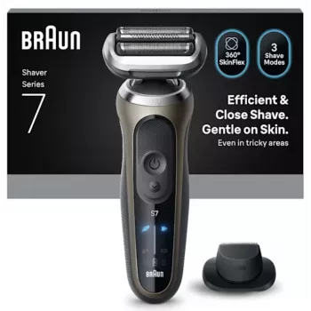 Braun Series 7 72-C1200s sähköparranajokone - märkä & kuiva, musta/pronssi, ruostumaton teräs