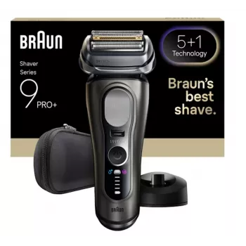Kalvorasvari Braun Series 9 Pro+ 9615S musta harmaa ruostumaton teräs