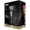 Kalvorasvari Braun Series 9 Pro+ 9660CC musta hopea ruostumaton teräs