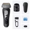 Kalvorasvari Braun Series 9 Pro+ 9660CC musta hopea ruostumaton teräs