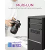 Icybox etupaneeli 61169 3,5 tuuman levyasemapaikkaan – etupaneelipaneeli, malli 61169