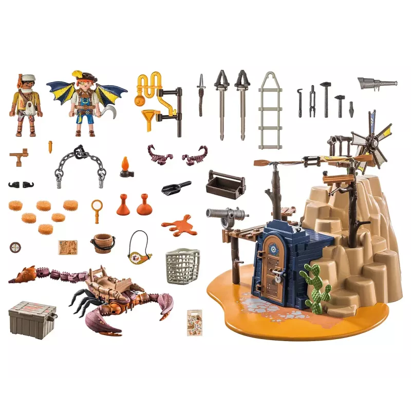 Toiminta-/seikkailupelisarja Playmobil Novelmore 71024 monivärinen