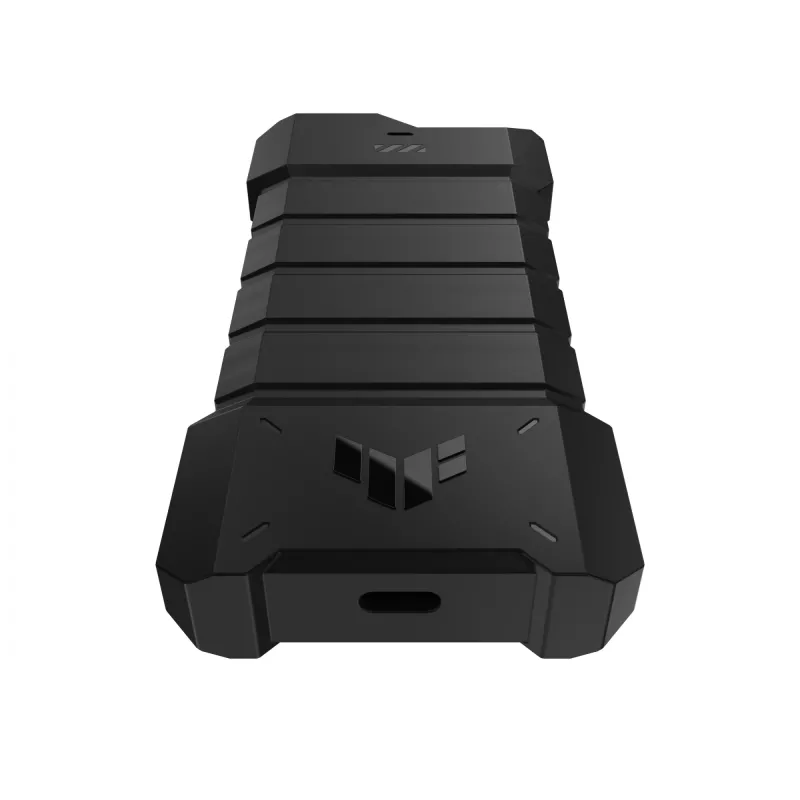 Ulkoinen SSD ASUS TUF Gaming AS2000 PLUS 2 TB M.2 NVMe, USB 3.2 Gen 2x2 (20 Gbit/s), USB Type-C, IP68, alumiini/silikoni