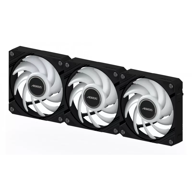 GIGABYTE AORUS EZ CHAIN FAN 120 (3 kpl:n pakkaus) emolevy 12 cm musta 3 kpl