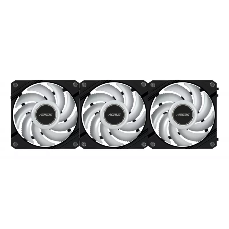 GIGABYTE AORUS EZ CHAIN FAN 120 (3 kpl:n pakkaus) emolevy 12 cm musta 3 kpl