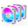 Gigabyte AORUS EZ CHAIN FAN 120 ICE kotelotuulettimet, 3 kpl, 120 mm, valkoiset, GP-ECFAN1203 ICE