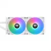 Thermaltake TH280 V2 Ultra ARGB Sync Snow Edition AIO-nestejäähdytin suorittimelle, 3,02 mmH2O, valkoinen