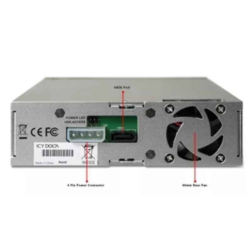 ICYDOCK DataCage Basic 3,5 tuuman SATA-kiintolevyn vaihtokehikko