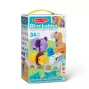 Rakennussarja Spin Master Melissa & Doug Blockables Safari -pakkaus – hahmot ja pinottavat palat