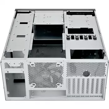 SILVERSTONE rack-kotelo RM53-502 — 19 tuuman palvelinrack-kotelo, musta