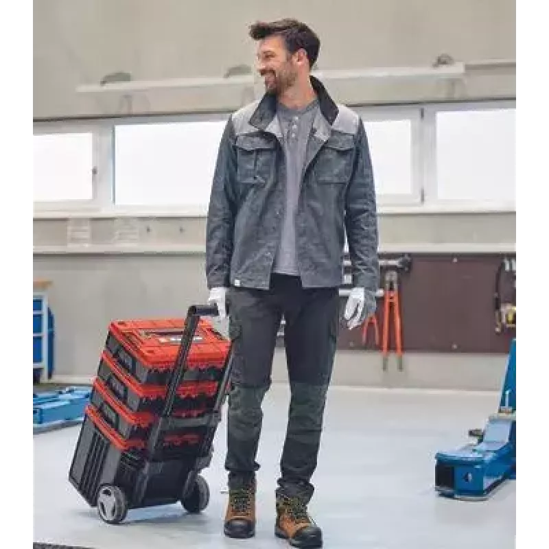 Työkalulaukku Einhell E-Case L polypropeeni musta punainen 41.5x27.3x32 cm