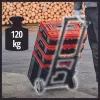 Työkalulaukku Einhell E-Case L polypropeeni musta punainen 41.5x27.3x32 cm