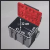 Työkalulaukku Einhell E-Case L polypropeeni musta punainen 41.5x27.3x32 cm