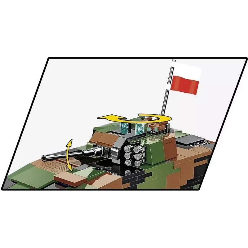 Palikkamallisarja Cobi Armed Forces KTO Rosomak 2-in-1 (COBI-2629)