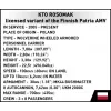Palikkamallisarja Cobi Armed Forces KTO Rosomak 2-in-1 (COBI-2629)
