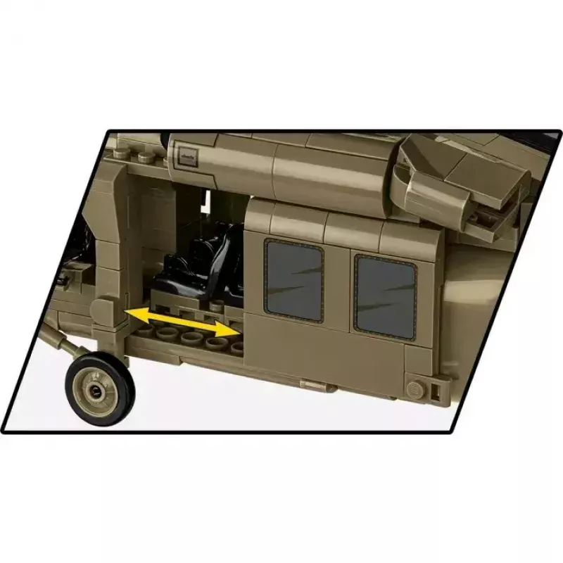 Rakennussarja Cobi Sikorsky UH-60 Black Hawk 928 palikkaa, malli COBI-5906