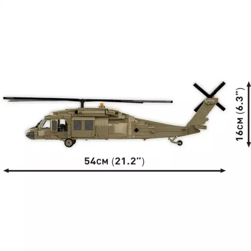 Rakennussarja Cobi Sikorsky UH-60 Black Hawk 928 palikkaa, malli COBI-5906