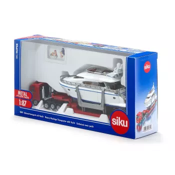 Siku erikoiskuljetus jahti, erikoiskuljetusmalli, esikoottu, 1:87, poika/tyttö, 3 vuotta, 99 vuotta