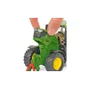 Siku John Deere 6210R, traktorimalli, 3 vuotta, metalli, muovi, musta, vihreä