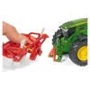 Siku John Deere 6210R, traktorimalli, 3 vuotta, metalli, muovi, musta, vihreä