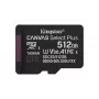 Kingston Technology 512GB micSDXC Canvas Select Plus Gen3 150R A1 yksittäispakkaus ilman adapteria