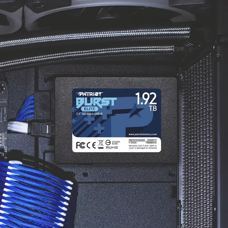 SSD-levy Patriot Burst Elite 1.92TB 2.5 inch SATA 3.0 PBE192TS25SSDR