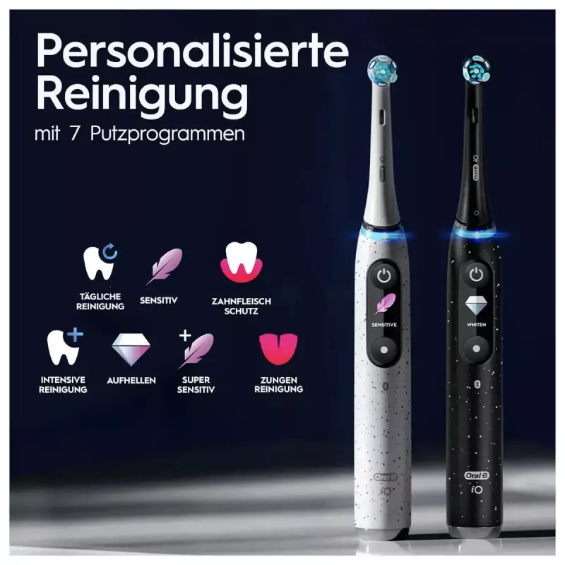 Oral-B iO iO10 aikuisten pyörivä hammasharja musta