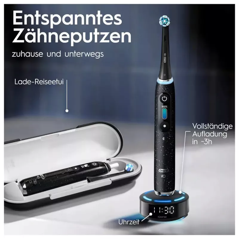 Oral-B iO iO10 aikuisten pyörivä hammasharja musta