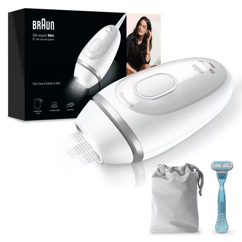 Epilaattori Braun Silk-expert Mini PL1124 Intense pulsed light IPL valkoinen