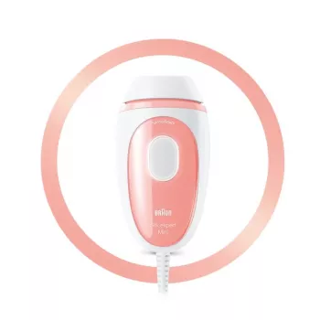 Braun Silk-expert Mini PL1000 IPL Intense pulsed light (IPL) pinkki, valkoinen