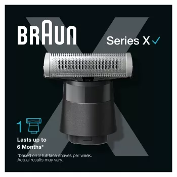 Ajopää Braun XT20 1 pää musta