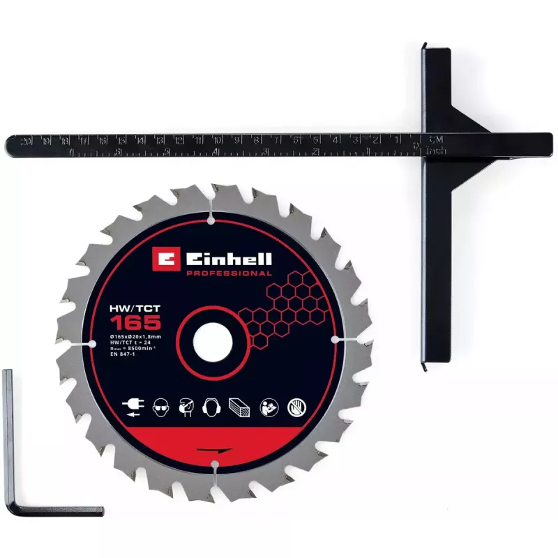 Akkukäsisirkkeli EINHELL Professional TP-CS 18/165 Li BL, 18 V, Solo (ilman akkua/laturia)