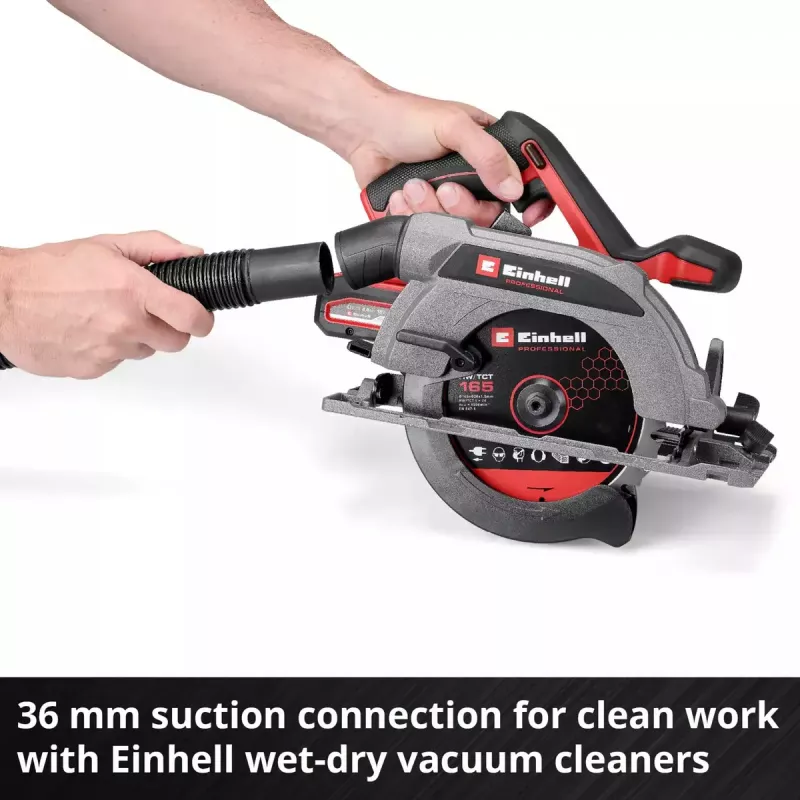 Akkukäsisirkkeli EINHELL Professional TP-CS 18/165 Li BL, 18 V, Solo (ilman akkua/laturia)