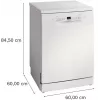 Bosch Serie 2 SMS2HTW08E astianpesukone vapaasti seisova 13 astiastoa