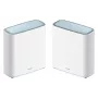 D-Link EAGLE PRO AI AX3200 Mesh-järjestelmä (2 kpl pakkaus), valkoinen, Mesh-järjestelmä, tila, virta, 510 m², Dualband (2,4 GHz / 5 GHz), Wi-Fi 6 (802.11ax)