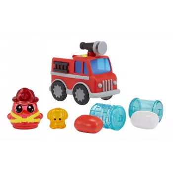 MGA Entertainment DohKins paloauto & palomies, muovailusetti, monivärinen, lapsi, poika/tyttö, 3 vuotta, 99 vuotta