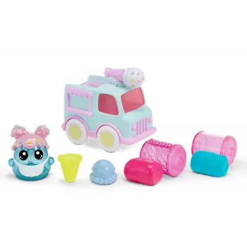MGA Entertainment DohKins jäätelöauto & leipuri, muovailusetti, monivärinen, lapsi, poika/tyttö, 3 vuotta, 99 vuotta