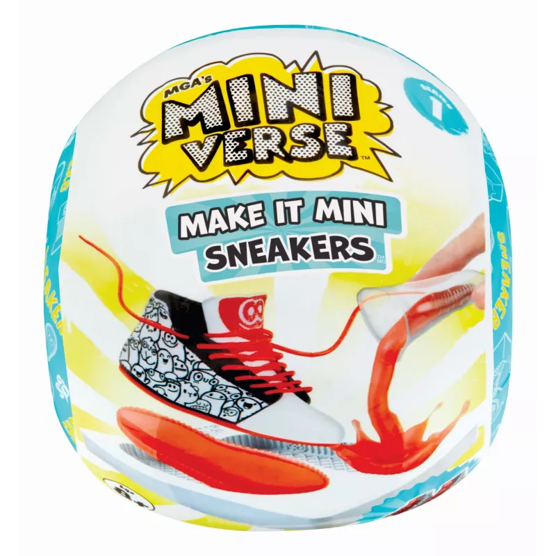 Miniverse Make It Mini Sneakers PDQ, 8 vuotta, monivärinen, muovi