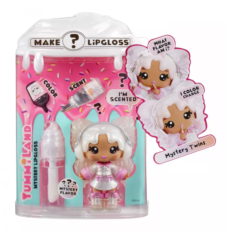 MGA Entertainment Yummiland Lip Gloss -nukke Series 2 - Mystery Chase 1 (Sprinkles/Ava Ice Cream)
