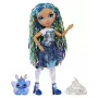 Rainbow High Rainbow Shimmers kanssa Slime muotinukke - Skyler (sininen)