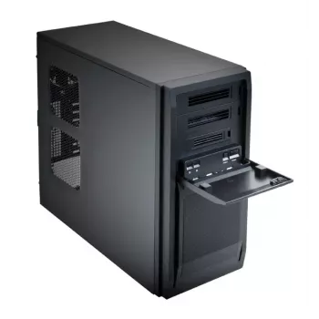 Chieftec LF-02B-OP tietokonekotelo Midi Tower musta