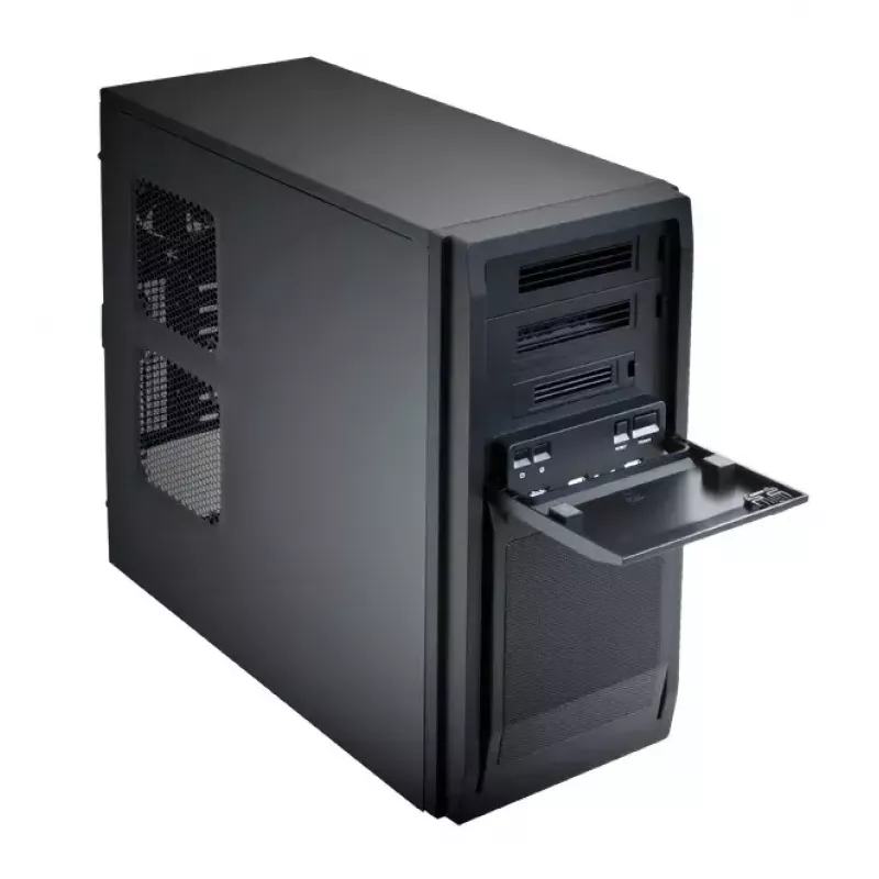 Chieftec LF-02B-OP tietokonekotelo Midi Tower musta