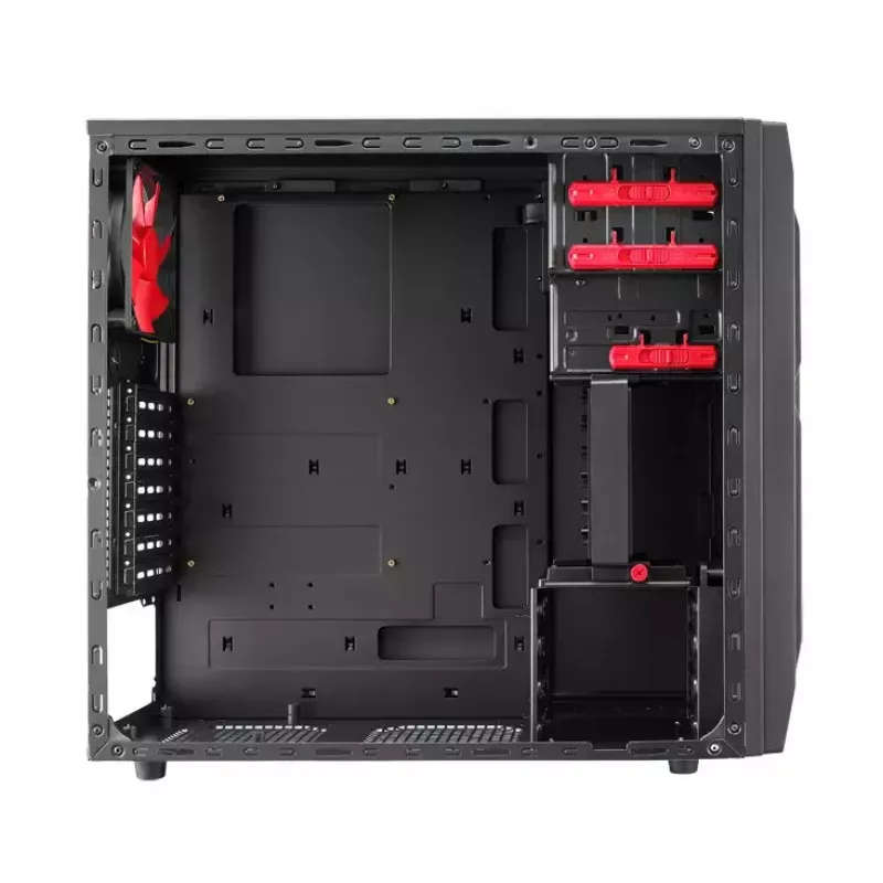 Chieftec LF-02B-OP tietokonekotelo Midi Tower musta