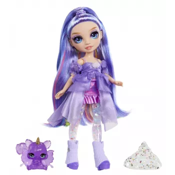 Rainbow High Rainbow Shimmers limalla -muotinukke Violet (violetti)
