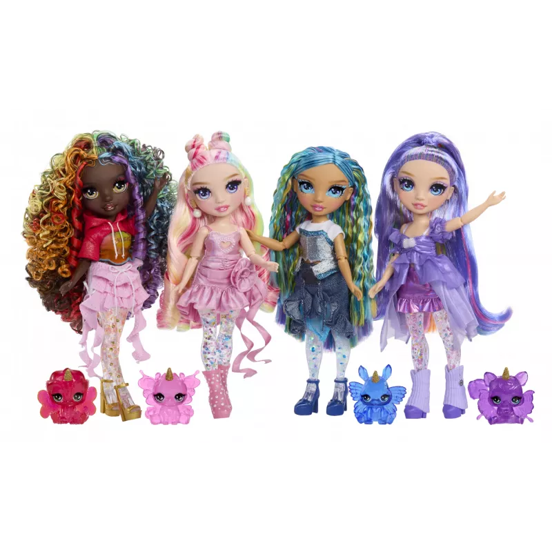 Rainbow High Rainbow Shimmers limalla -muotinukke Violet (violetti)